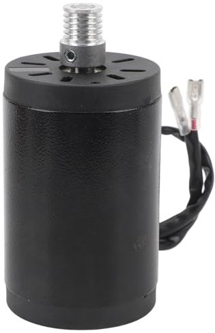 Alomejor 220 V 200 W Laufband-Antriebsmotor, Geräuscharmer Bürsten-Gleichstrommotor, Aluminiumgehäuse, Vollkupferdrahtspule