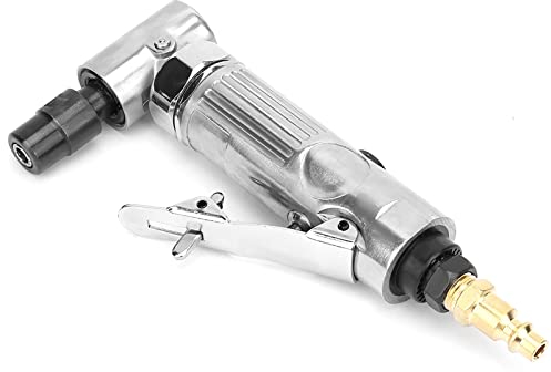 Grinding Machine Air Compressor,Planishing Air Die Grinder, Pneumatic Grinding Machine Hammer Er16 Wrench Die Grinder 90 Degrees Bending Pneumatic Die Grinder with 2inch