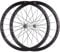 NBTRXWAFR Fahrrad Laufradsatz 700C Felge 40Mm Schnellspanner Laufräder V/C Bremse Carbon Nabe Für 7 8 9 10 11 Fach Kassette 1925G Road Cruiser Fahrrad Laufräder,Silber