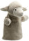 Cute Since 1999 Graues Lamm Handpuppe für Kinder ab 0 Monate - Biologische Handpuppe für Junge & Mädchen - Sachen & Geschenk für Neugeborene - Lamm für Puppentheater Kinder - 26 x 20 cm