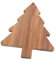 Planche à Découper En Bois pour Sapin de Noël, Planche de Service pour Sapin de Noël, Plateau de Service pour Sushis, Plateau de Fromages de Noël, Plat à Bonbons pour Desserts, Planche à Découper