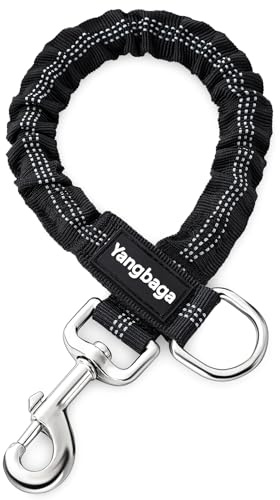 Yangbaga L Dogs Shock Absorber: Elastic Buffer leash for Pulling Dog