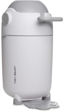 THERMOBABY - Windeleimer ohne Nachfüllung – kompatibel mit Standard-Müllbeuteln mit 20 l – geruchsneutral – für bis zu 15 Windeln
