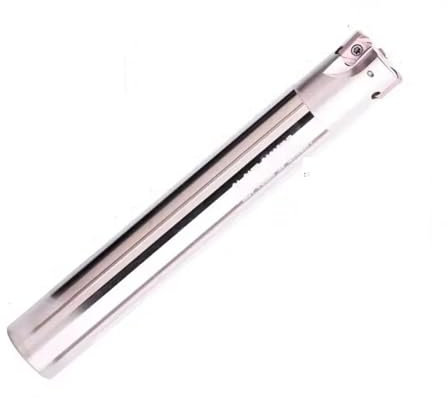 Portafresa A Doppio Lato Ad Avanzamento Rapido Serie EXN03R Per Inserti In Carburo Di Alluminio LNMU0303, Fresa Per Fresatura Frontale CNC LNMU0303ZER Utensili Per Tornio(EXN03RC16-16-160L-2T)