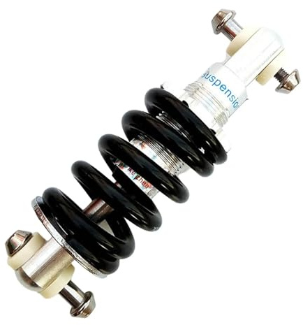 GFDSGRE Fahrrad DäMpfer Berg Faltrad Hinten Stoßdämpfer 750lbs Bike Suspension Feder for Sport Ersatz Teile(Black 100mm)