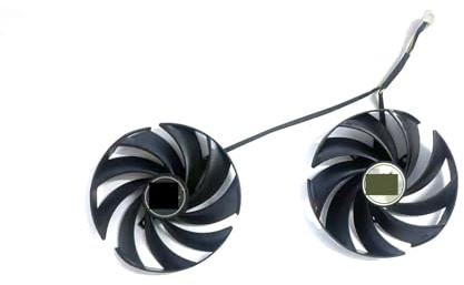 SHANGYG 95MM 4PIN PLD10020B12H Lüfter MSI für RTX 4080 4090 Gaming x für Trio Grafikkarte RTX4080 RTX4090 Grafik(2 Fan)