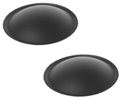 Set 2 pezzi - Cupola Copripolvere per Altoparlante diametro 140mm (14cm) - Dust Cap Protettiva per Woofer e Subwoofer - Kit Riparazione Cupole Casse Audio