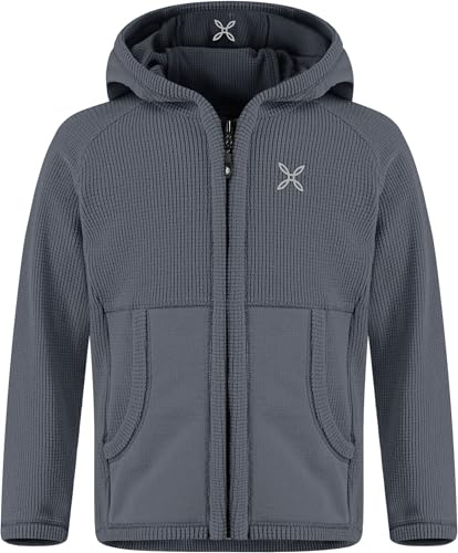 MONTURA Stretch Hoody Jacket Baby Taglia 105 - PIOMBO