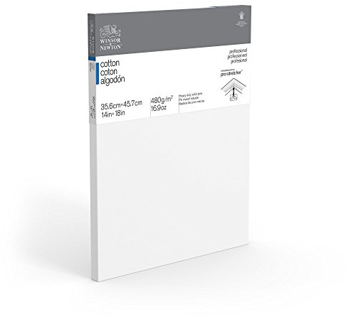 Winsor & Newton 14 x 18-Inch Professional Cotton Traditional Canvas Single unit