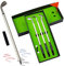 Crestgolf Geschenke für Männer Lustige Geschenke Golfstift minigolf Schreibtisch Set Golf Golfstift minigolf Geschenke 3 teiliges Golf Stifteset