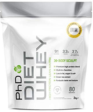 PhD Diet Whey (4, lb) Vanilla Creme, 1 Units