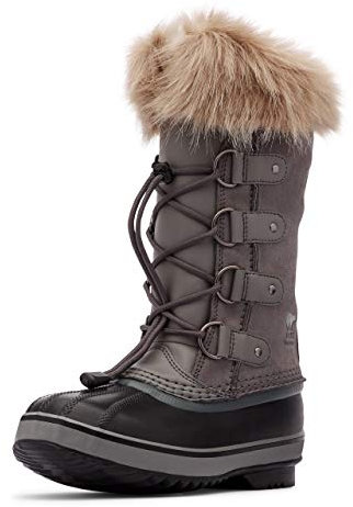 Sorel Joan Of Arctic Boot WP, Stivali da Neve Invernali, Unisex - Bambini e ragazzi, Quarry 2023, 32 EU