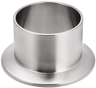sourcing map 304 Edelstahlbeschlag Langschweißklemme Ferrule Passend für Klemme 54x40mm