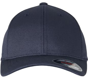 Flexfit Unisex 6277-Flexfit Wooly Combed Flexfit Wooly Combed, darknavy/darknavy, XS/S