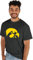 The Blue Brand Blue84 NCAA Iowa Hawkeyes Herren-T-Shirt, kurzärmelig, Schwarz