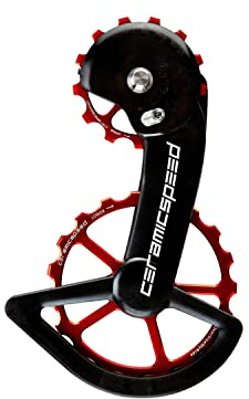 CeramicSpeed Shimano GRX/Ultegra RX OSPW System 11-Fach Beschichtet schwarz/rot