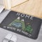 Rajfoo Camping Home Is Where We Park It Campervan Gift Carpets Home Door Mats Anti Slip Entrance Rugs Doormats 40 x 60 CM