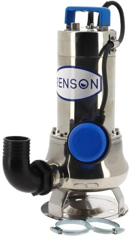 POMPE DE RELEVAGE 230V 1,1KW INOX EAUX CHARGEES RENSON