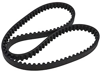 ECSiNG Lawnmower Drive Belt HTD856-8M-12 Compatible with Stiga 105 Combi Deck 9585-0165-01 107-Teeth 8mm Tooth Pitch 12mm Width 856mm Circumference Rubber Black Synchronous