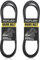 SOAJEE Lot de 2 courroies pour tondeuse John D Sabre GX20072 GY20570 S100 S100 S110 S120 S130 S200 S240 X100 X105 X106 X110 X120 X125 X126 X140 X145 14.542GS 17.542HS 175-919 75-919 10436 Sabo 108