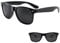 2 Stücke Lochbrille Rasterbrille Pinhole Glasses, Augentrainer Lochbrille, Schwarze Rasterbrille,Rasterbrille für Augentraining, Gitterbrille Mit Faltbaren Zum Augenentspannungstraining Schwarz