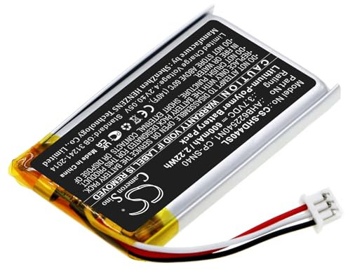 Batteria per cuffie wireless 600 mAh AHB622540N1 per Sennheiser HD 4.50BTNC, Urbanite XL, Momentum 2.0, 3.0, HD 4.40 BT + strumento