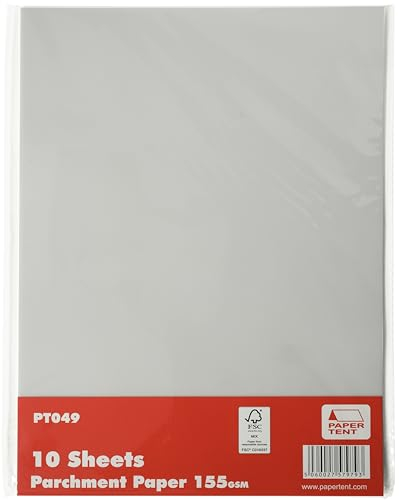 Papertent FSC A4 Parchment Paper 155gsm, 50 Sheets per Pack