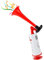 UMLIPOT Air Horn, Handheld Signalhorn, Fanfare Horn, Metall Klassische Lufthorn, TröTe Drucklufthorn, Druckluft Hupe. (rot)