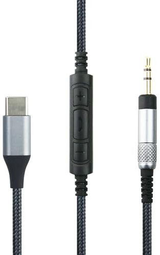 NewFantasia USB C Audio Cable Compatible with Bose 700, QC25, QC35II, QC35, QC45, Headphone, Remote Volume Mic Compatible with Samsung Galaxy Compatible with Google Android Device