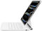 Seagtigau Magic Keyboard Case for iPad Pro 11 inch 2024 (M4), Magnetic Keyboard Case with Multi-Touch Trackpad, Backlit, Lightweight (White, iPad Pro 11 M4 2024)