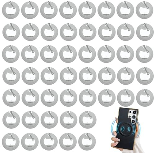 50 Stück NFC Tag Sticker, NFC Sticker, Ntag213 Aufkleber, NFC Chip | 25mm Programmierbar 144 Byte Speicher, Für Alle NFC-Fähigen Handys und Geräte - Selbstklebende