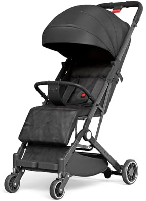 Dreirad für Kinder, Spiele, Spielzeug, Sport, Outdoor, 4-in-1, Dreirad, mit Pedal, 2-4 Jahre, Balance-Fahrrad für Kleinkinder mit Schiebegriff, 63 x 30 x 101 cm (schwarz)