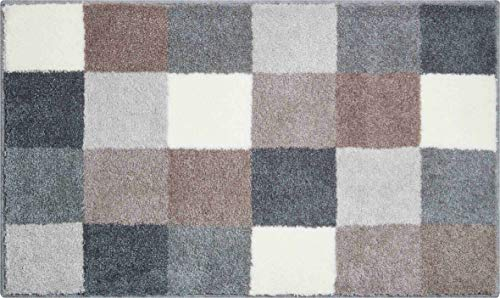 Grund Badteppich 100% Polyacryl, ultra soft, rutschfest, ÖKO-TEX-zertifiziert, 5 Jahre Garantie, BONA, Badematte 60x100 cm, flanell