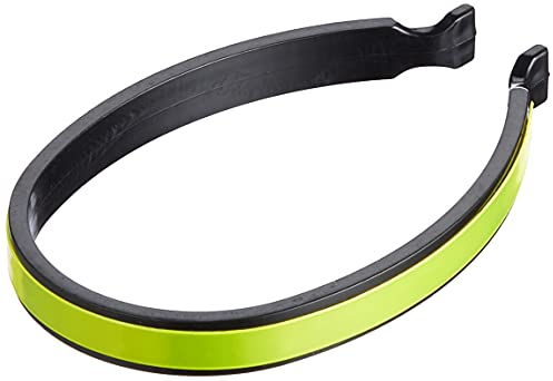 FISCHER Hosenspange Reflex | 2 Stück | Einheitsgröße, Kunstof Materiell, gelb