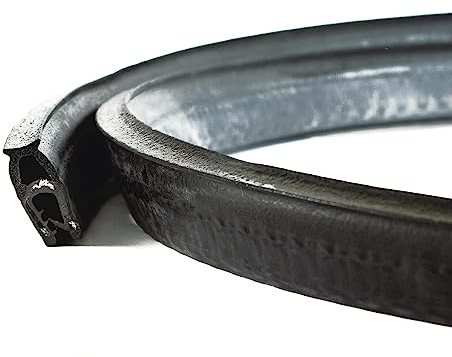 EUTRAS [3 m] Türdichtung KSD2006 Dichtungsprofil 2,0-4,0 mm – hält ohne Kleber – Gummidichtung für Autotür, Kofferraum und Heckklappe – deutsche Industriequalität Made in EU