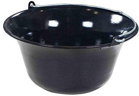 Siena Garden Gulaschkessel 22L schwarz Emaille