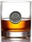 English Pewter Company 11oz Whisky Glass Tumbler with Monogram Initial - Personalised Gift with Your Choice of Initial (C) [MON103]
