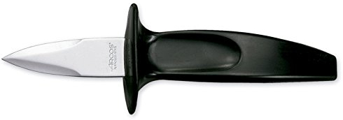 Arcos Gadgets Professionali - Scatola 12 Pezzi Apriostriche - Lama Acciaio Inossidabile 60 mm - Manico Polipropilene Colore Nero (12 PCS)