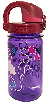 Nalgene Otf Kids - Botella infantil (0,35 L), color morado