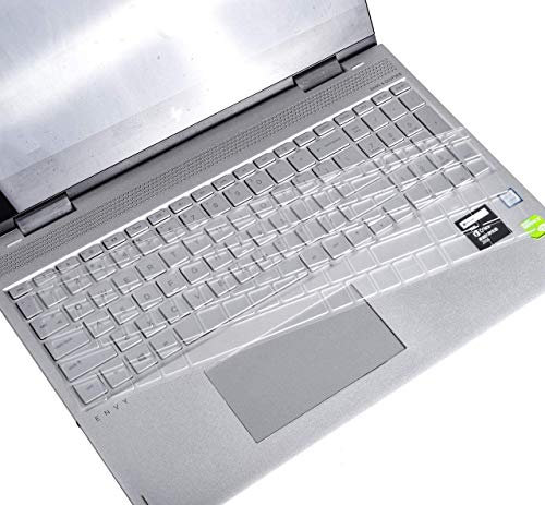 Tastaturabdeckung Design für 2020 2019 15.6 HP Envy x360 2-in-1 Serie /2018 neueste HP Pavilion 15,6 Zoll Serie /2018 HP Envy 17,3 Zoll 17M 17-BS 17-BW Serie Touch-Screen Laptop TPU