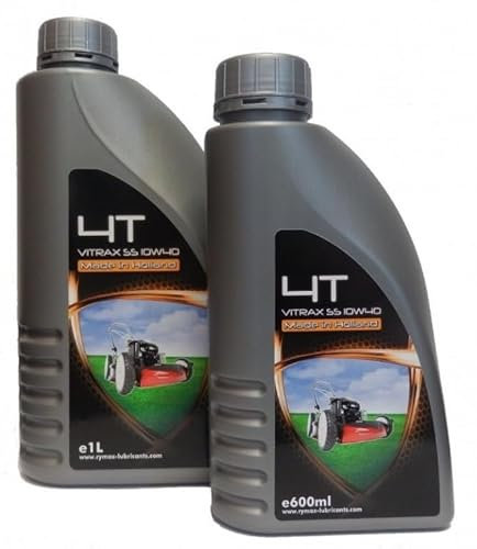 Olio motore a quattro tempi, semi sintetico, 5 litri