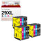 ejet Kompatibel Tintenpatrone als Ersatz für Epson 29 29XL Expression Home XP-342 XP-245 XP-442 XP-235 XP-335 XP-432 XP-435 XP-332 XP-345 XP-247 XP-445 (6 Schwarz,3 Cyan,3 Magenta,3 Gelb, 15-Pack)