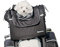 DEEMEED PETBAG Motorrad Tasche für Hunde und Katzen (2-36 kg), wasserdicht, tragbar, dreifach belüftet, Gepäckablage oder Sitz, aus Cordura (XS (2-5 kg))