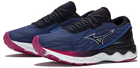 Mizuno Damen Wave Skyrise Sneaker, Amparob/Silver/Festivalf, 38.5 EU
