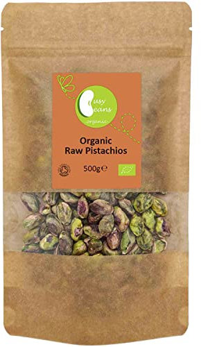 Organic Raw Pistachios by Busy Beans Organic (500g)