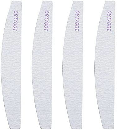 Lime per Unghie, 4 Pcs Lime per Unghie Professional, Lime per Unghie Double Face, Lima Unghie, Strumenti per Manicure, per Manicure, DIY