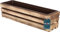 KOTARBAU® Fioriera in Legno Bruciato con Inserto in plastica, 60 x 18 x 15 cm