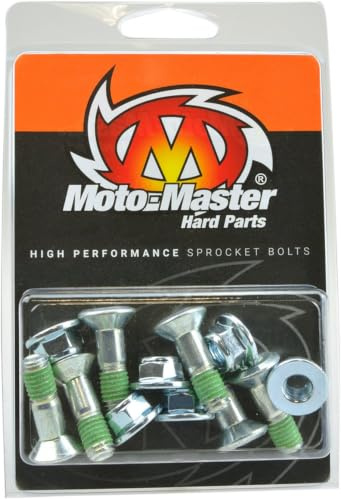 Moto Master Europäische Motorrad-Ritzel 6x M8-1.25x26mm mit Torx-Einsatz, inklusive Flanschmutter Fuji
