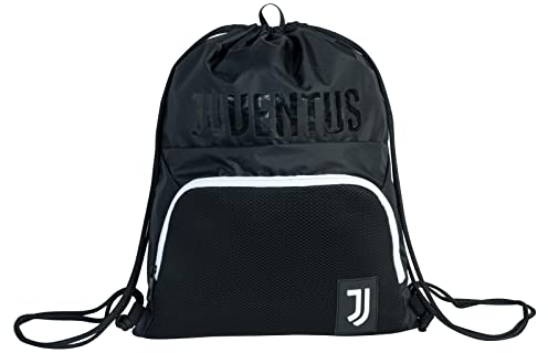 Seven Sacca Zaino JUVENTUS - LEGENDARY ATTACKER - Tasca Frontale con Zip - Zainetto Sport Bambini, Ragazzi - Tempo Libero - Maniglia