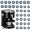 36 deslizadores de electrodomésticos para electrodomésticos de cocina, deslizadores de café autoadhesivos para electrodomésticos de cocina, freidora profunda, olla a presión, batidora de pie, bandeja